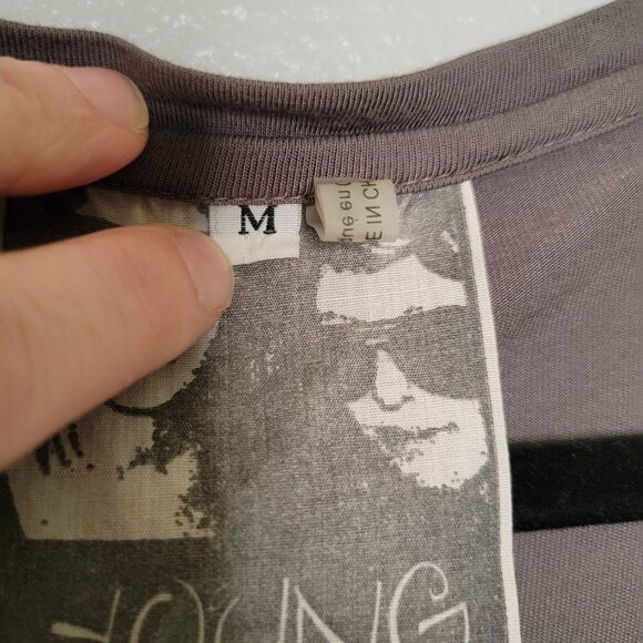 Y2K Young Fabulous and Broke Women's M  Deep V-Neck Mini Dress Embellished Waist - Picture 3 of 7